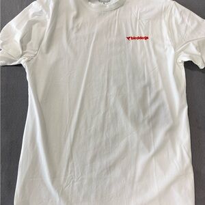 Birddogs White Short Sleeve Tee Minimalist Design